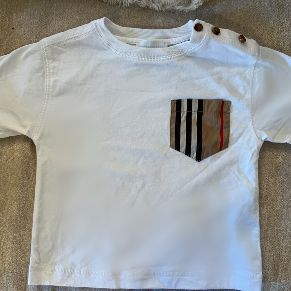 Burberry baby/toddler tee shirt